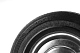 Промышленное колесо, диаметр 200 мм, крепление - неповоротная площадка, черная резина, роликовый подшипник - FC 80